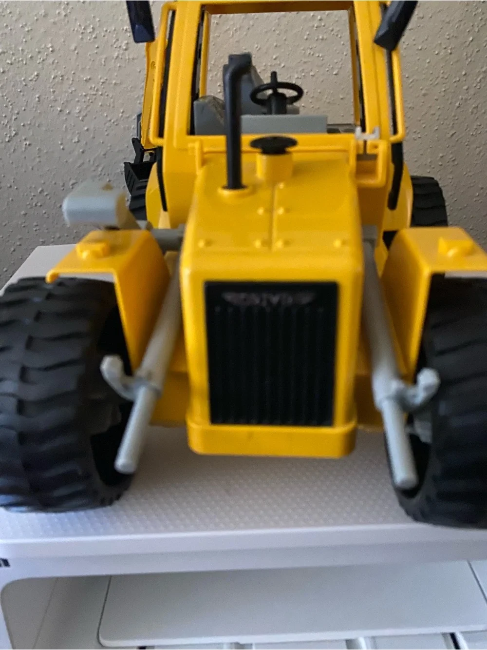 Source Unknown Yellow and Black Kids Construction Tractor Toy